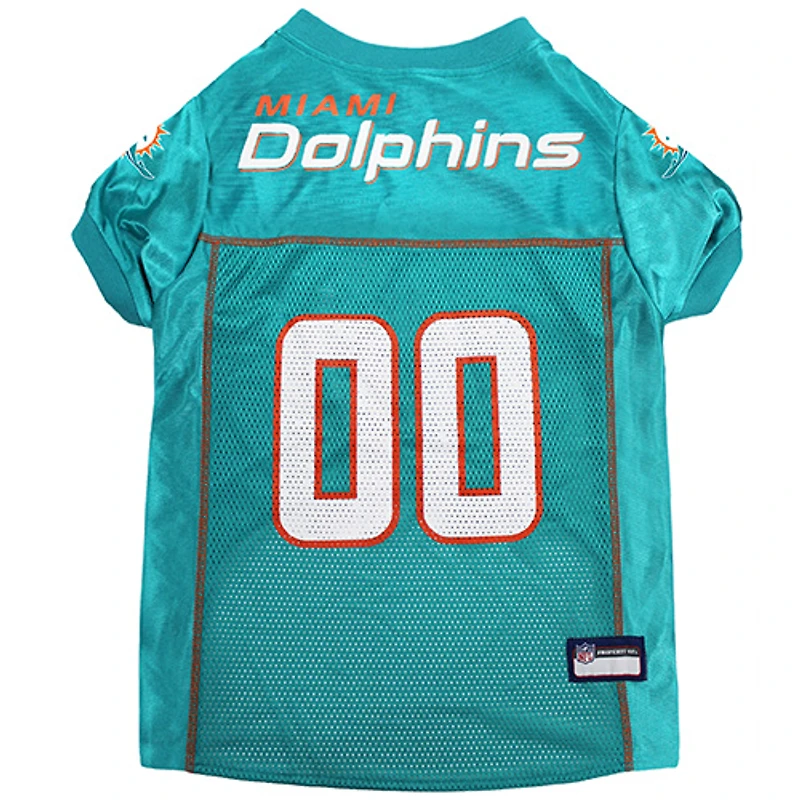 Miami Dolphins Mesh Pet Jersey