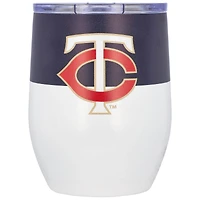 Minnesota Twins 16oz. Colorblock Stainless Steel Curved Tumbler