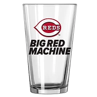 Cincinnati Reds 16oz. Team Slogan Pint Glass