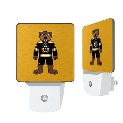 Boston Bruins 2-Pack Solid Design Mascot Nightlight Set