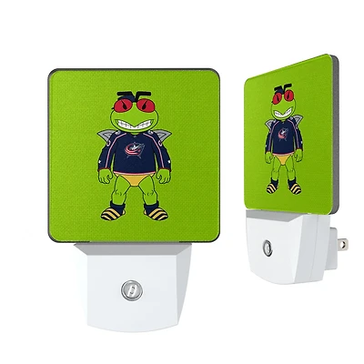 Columbus Blue Jackets 2-Pack Solid Design Mascot Nightlight Set