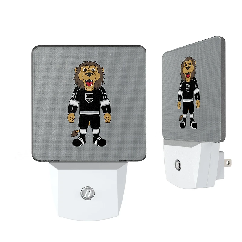 Los Angeles Kings 2-Pack Solid Design Mascot Nightlight Set