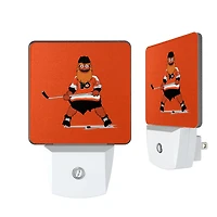 Philadelphia Flyers 2-Pack Solid Design Mascot Nightlight Set