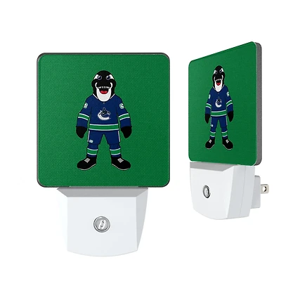 Vancouver Canucks 2-Pack Solid Design Mascot Nightlight Set
