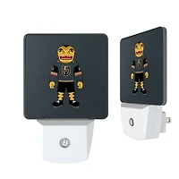 Vegas Golden Knights 2-Pack Solid Design Mascot Nightlight Set
