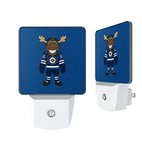 Winnipeg Jets 2-Pack Solid Design Mascot Nightlight Set