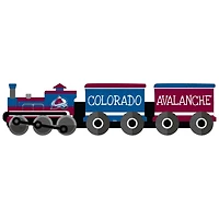 Colorado Avalanche 6'' x 24'' Train Cutout Sign