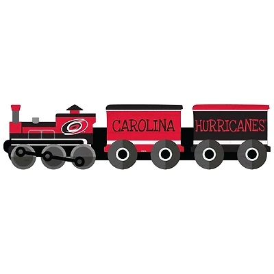 Carolina Hurricanes 6'' x 24'' Train Cutout Sign