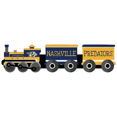 Nashville Predators 6'' x 24'' Train Cutout Sign