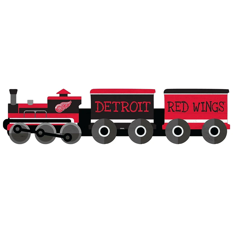 Detroit Red Wings 6'' x 24'' Train Cutout Sign