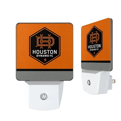 Houston Dynamo FC Team Stripe Nightlight 2-Pack