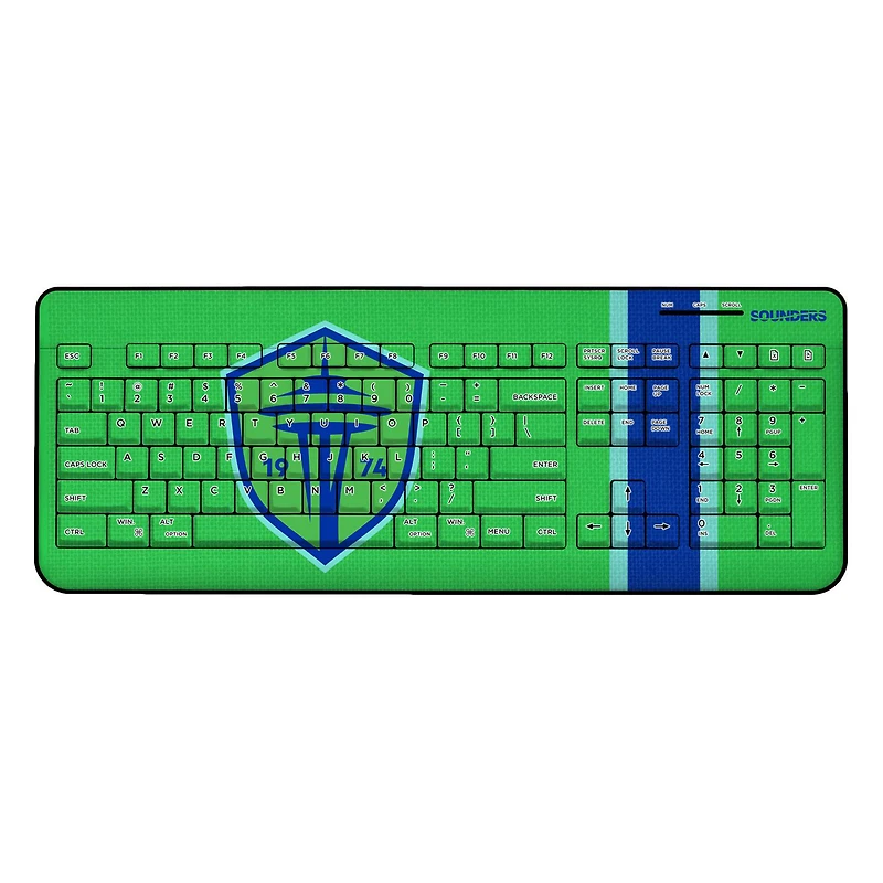 Seattle Sounders FC Team Stripe Wireless Keyboard