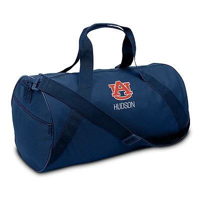 Youth Navy Auburn Tigers Personalized Duffel Bag