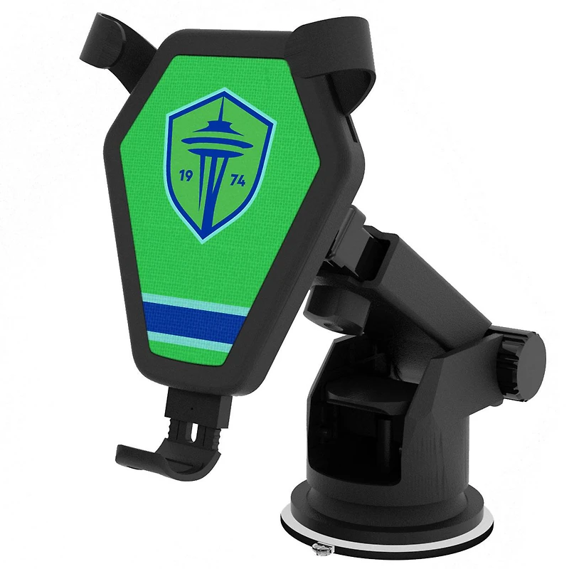 Seattle Sounders FC Stripe Design Wireless Car Charger