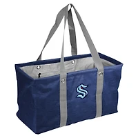 Seattle Kraken Crosshatch Picnic Caddy Tote Bag