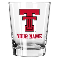 Texas Tech Red Raiders 15oz. Personalized Double Old Fashioned Glass