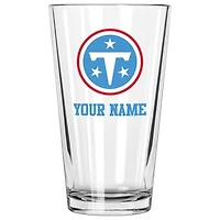 The Memory Company Tennessee Titans 16oz. Personalized Pint Glass