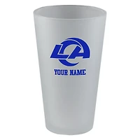 Los Angeles Rams 16oz. Frosted Personalized Pint Glass