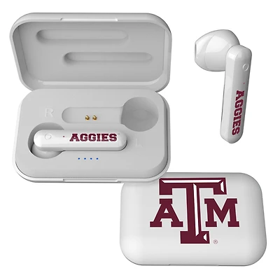 Keyscaper Texas A&M Aggies Wireless TWS Insignia Design Earbuds