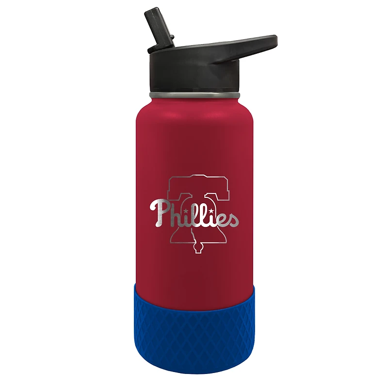 Philadelphia Phillies 32oz. Logo Thirst Hydration Water Bottle