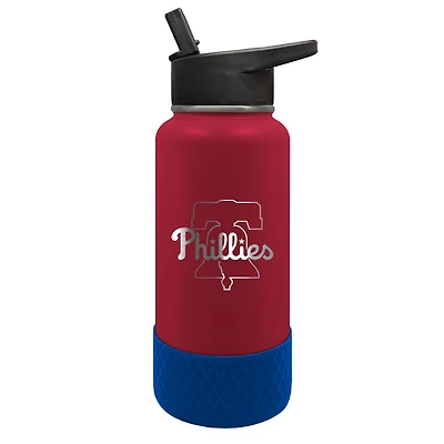 Philadelphia Phillies 32oz. Logo Thirst Hydration Water Bottle