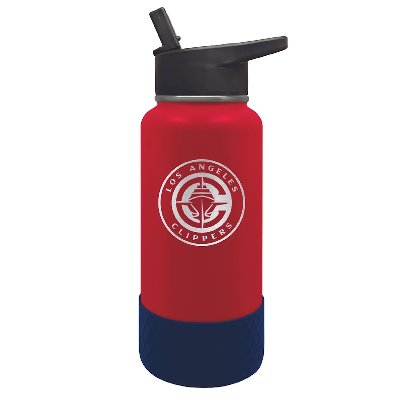 LA Clippers 32oz. Logo Thirst Hydration Water Bottle