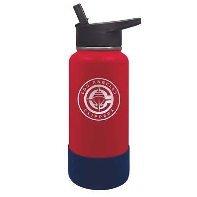 LA Clippers 32oz. Logo Thirst Hydration Water Bottle