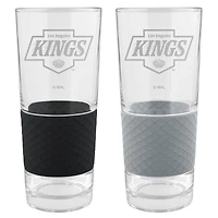 Los Angeles Kings 22oz. Logo Score Pint Glass Two-Piece Set