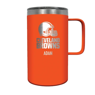 Cleveland Browns 18oz. Personalized Hustle Mug