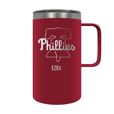 Philadelphia Phillies 18oz. Personalized Hustle Mug