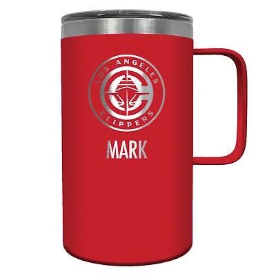 LA Clippers 18oz. Personalized Hustle Mug