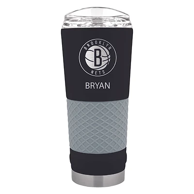 Brooklyn Nets 24oz. Personalized Team Color Draft Tumbler