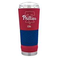 Philadelphia Phillies 24oz. Personalized Team Color Draft Tumbler