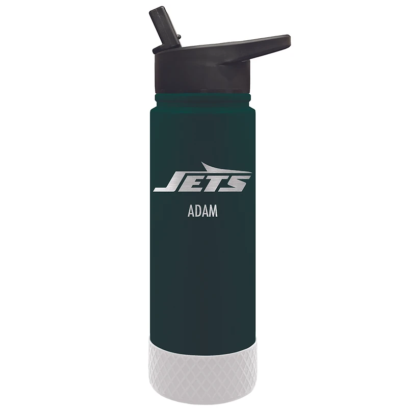 New York Jets 24oz. Personalized Jr. Thirst Water Bottle