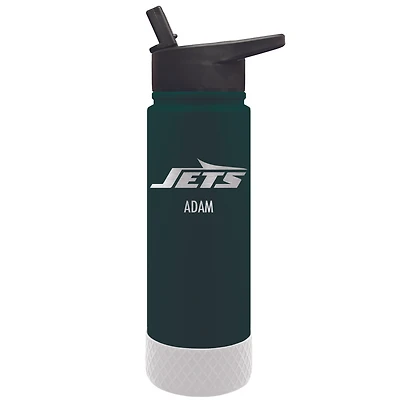 New York Jets 24oz. Personalized Jr. Thirst Water Bottle