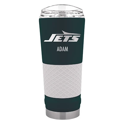 New York Jets 24oz. Personalized Team Color Draft Tumbler