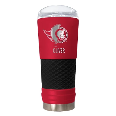Ottawa Senators 24oz. Personalized Team Color Draft Tumbler