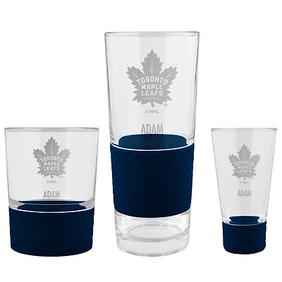 Toronto Maple Leafs 3-Piece Personalized Homegating Drinkware Set
