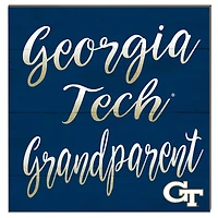 Georgia Tech Yellow Jackets 10'' x 10'' Grandparent Plaque