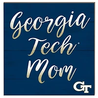 Georgia Tech Yellow Jackets 10'' x 10'' Mom Plaque