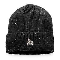 Men's Fanatics Black Arizona Coyotes Authentic Pro Rink Pinnacle Cuffed Knit Hat