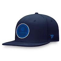 Men's Fanatics Navy Winnipeg Jets Authentic Pro Training Camp Snapback Hat