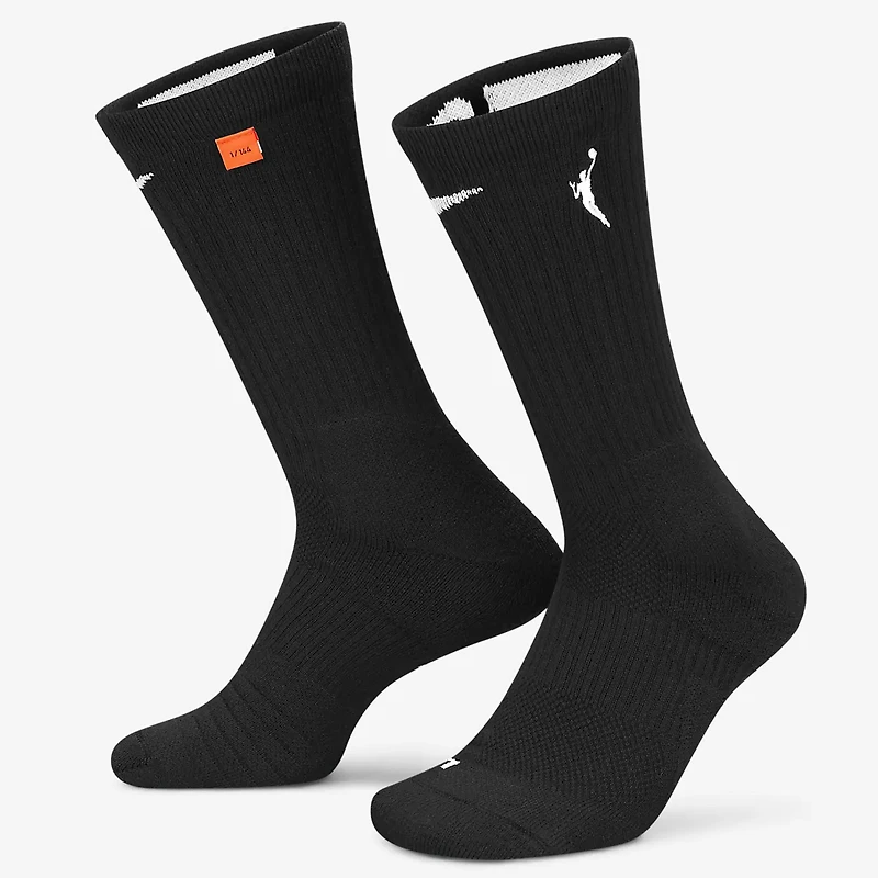 Unisex Nike Black WNBA Team 13 Elite Performance Crew Socks