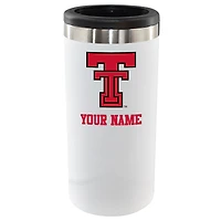 Texas Tech Red Raiders 12oz. Personalized Slim Can Holder