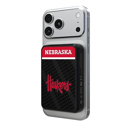 Nebraska Huskers Endzone Plus Wireless Power Bank