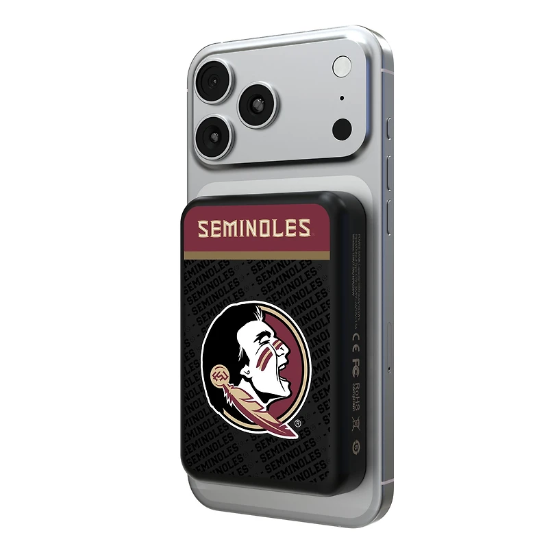 Florida State Seminoles Endzone Plus Wireless Power Bank