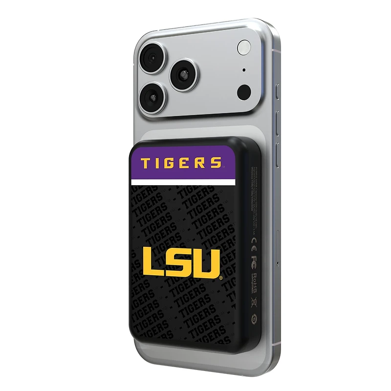 LSU Tigers Endzone Plus Wireless Power Bank