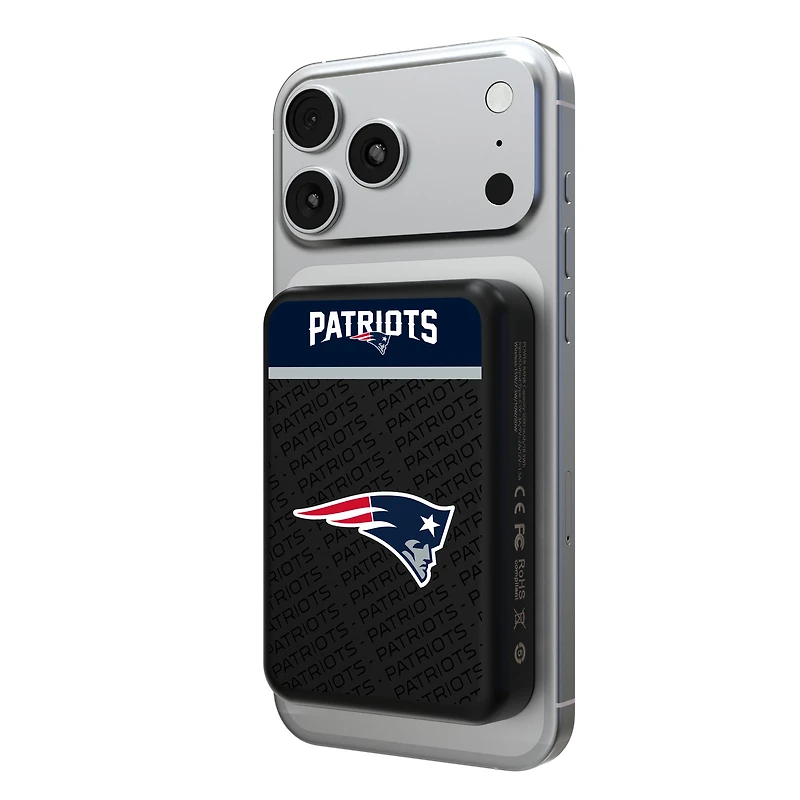 New England Patriots Endzone Plus Wireless Power Bank