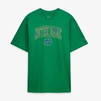 Men's Champion Green Notre Dame Fighting Irish Big & Tall Arch Over Wordmark T-Shirt