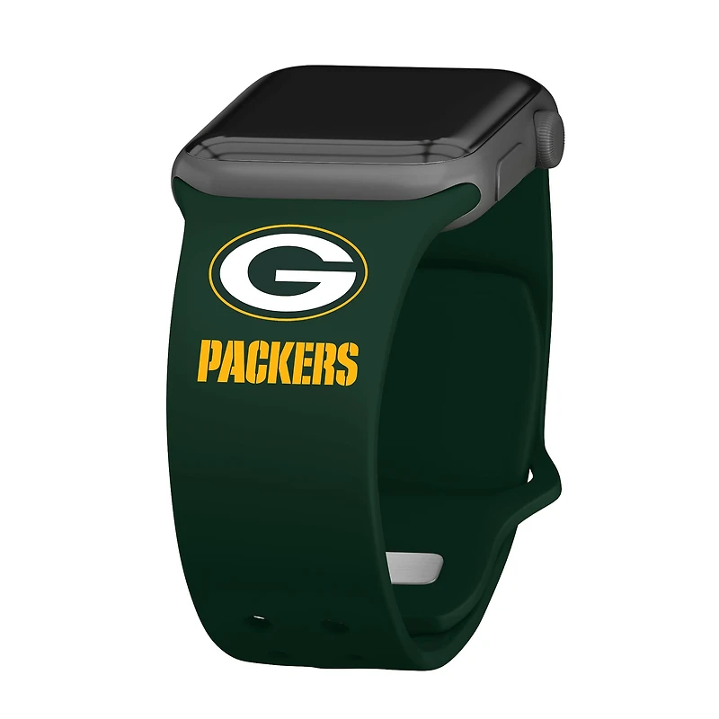 Green Green Bay Packers Silicone Apple Watch Band